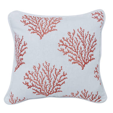 Coral throw pillows discount wayfair